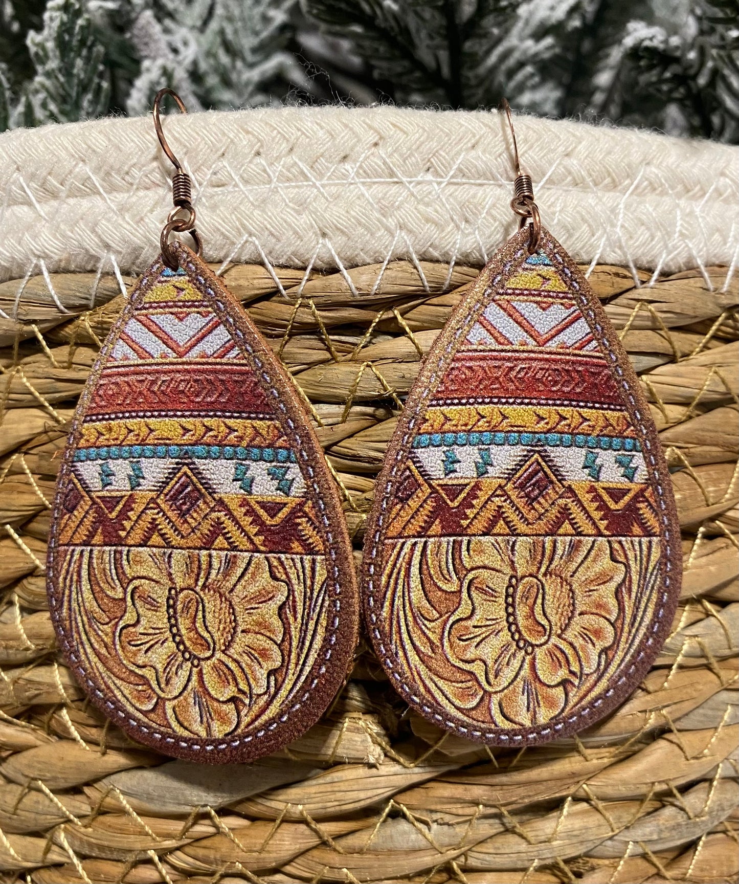 Western earrings