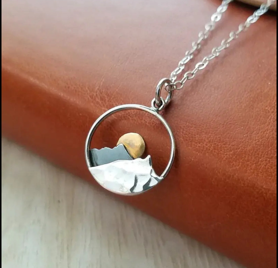 Mountain necklace