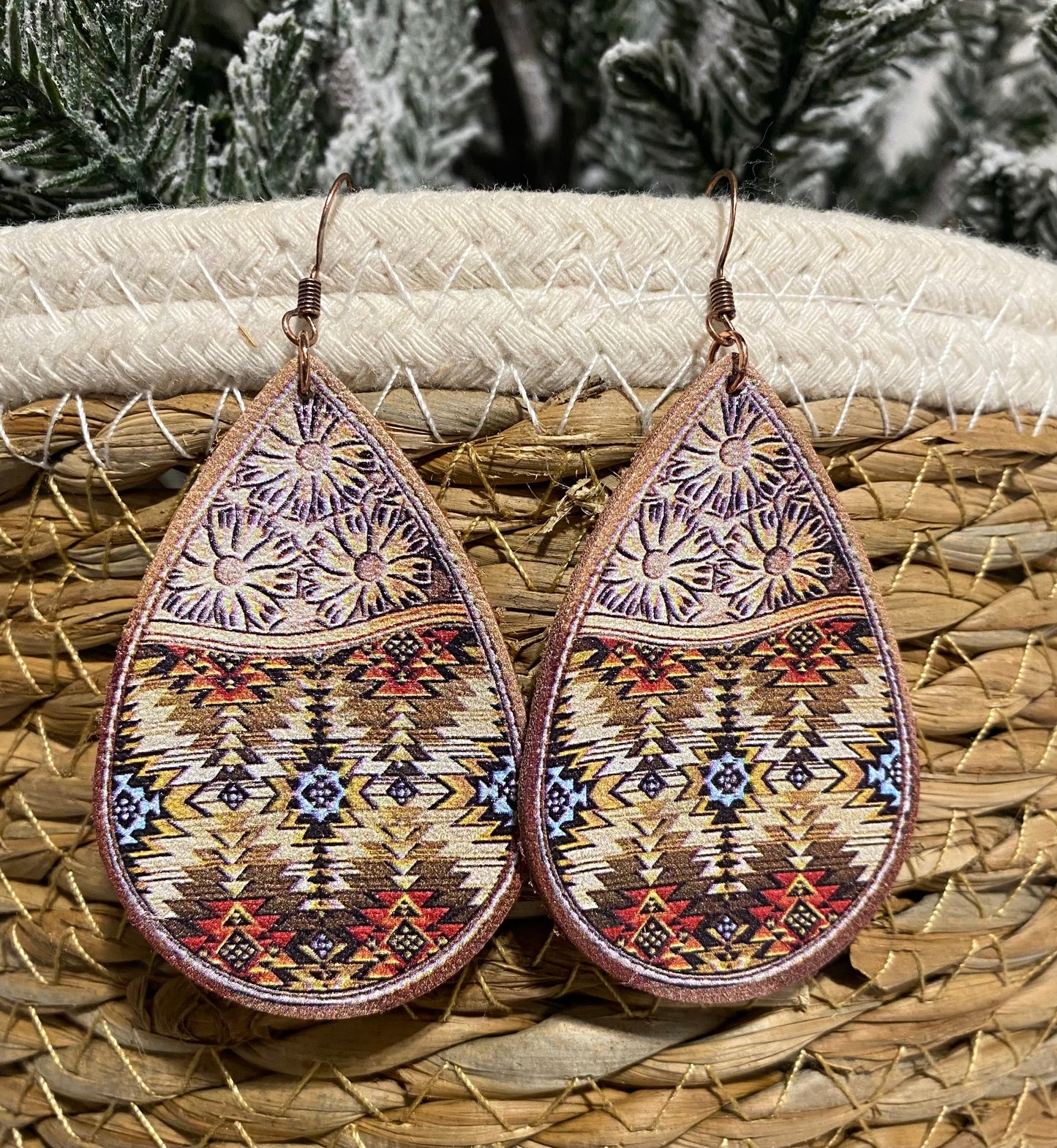 Western earrings