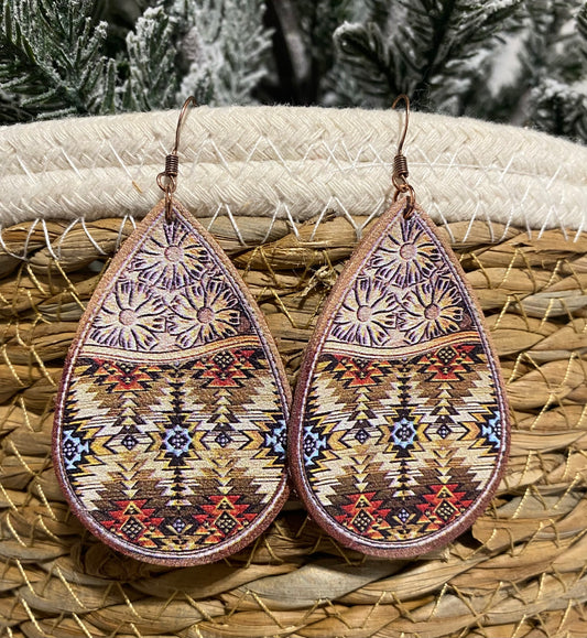 Western earrings