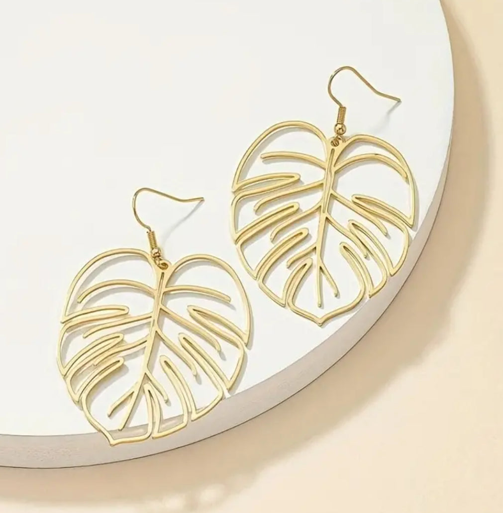 Plant earrings